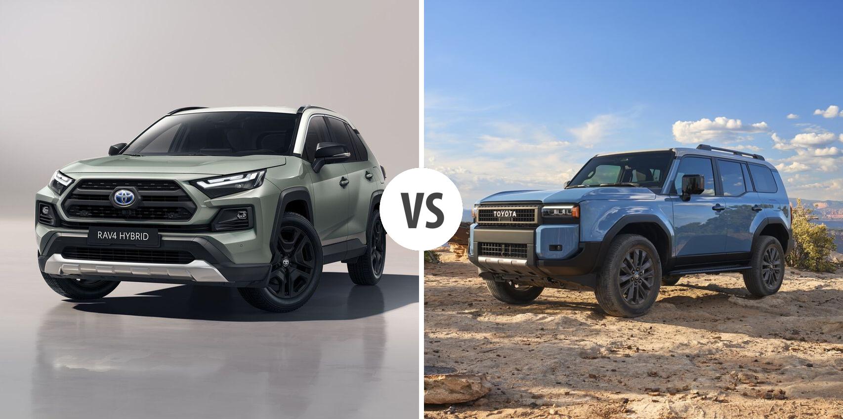 image.title Toyota RAV vs Toyota Land Cruiser – Technische Daten